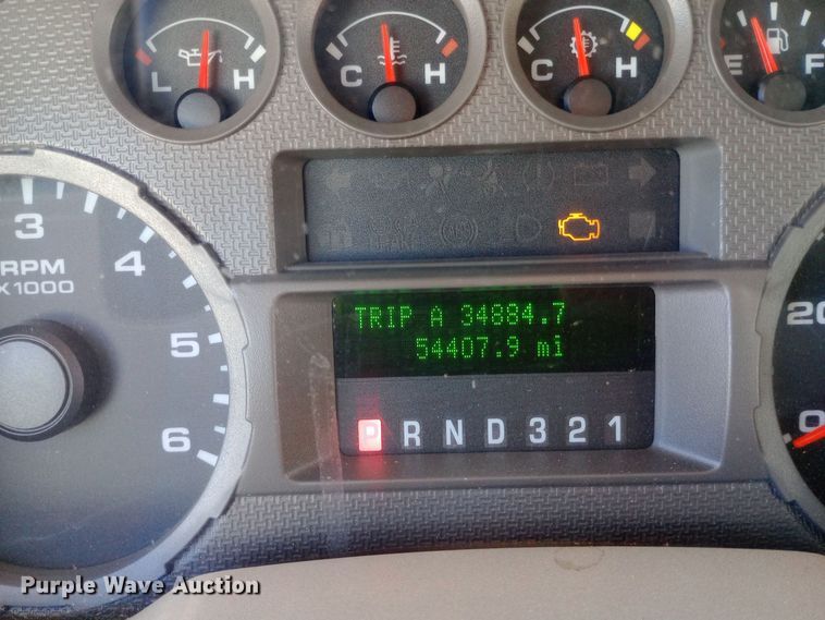 image for item EO0573 2008 Ford F250 Super Duty SuperCab pickup truck