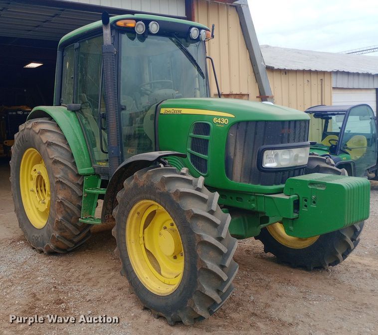 image for item EO0586 2010 John Deere 6430 MFWD tractor