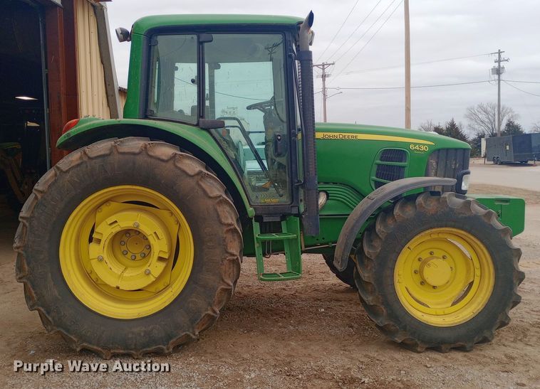 image for item EO0586 2010 John Deere 6430 MFWD tractor