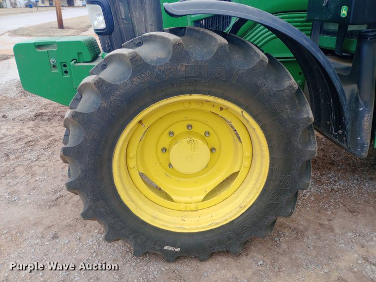 image for item EO0586 2010 John Deere 6430 MFWD tractor