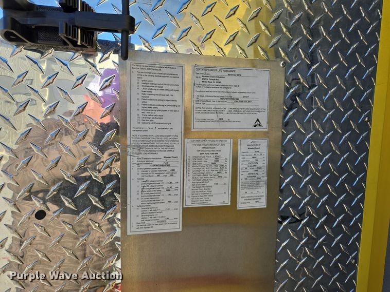 image for item EQ3931 2017 Ford  F550 Super Duty XLT ambulance