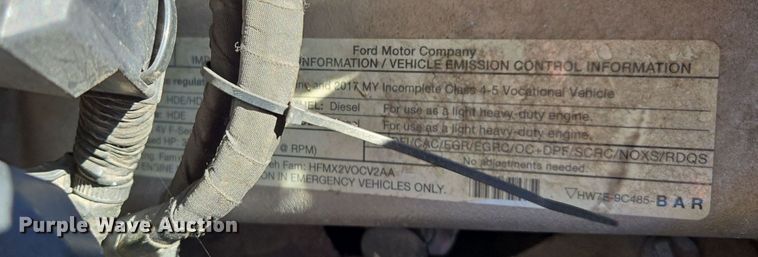 image for item EQ3931 2017 Ford  F550 Super Duty XLT ambulance