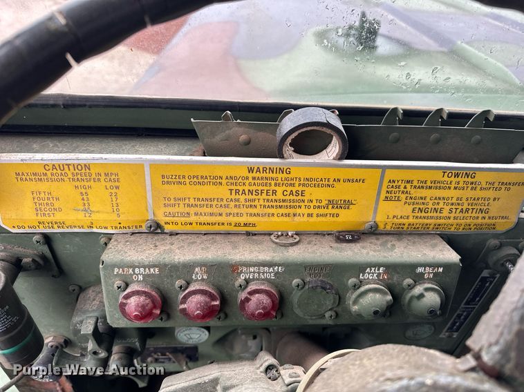 image for item ER4884 1985 AM General M929 6X6 dump truck