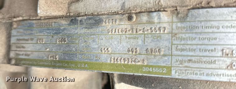 image for item ER4884 1985 AM General M929 6X6 dump truck