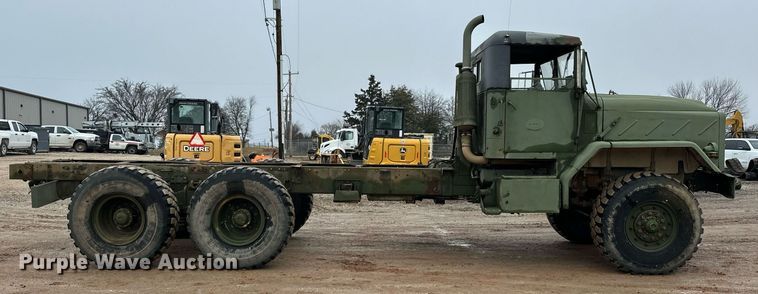 image for item ER4885 1986 AM General M944A1 6X6 truck cab and chassis