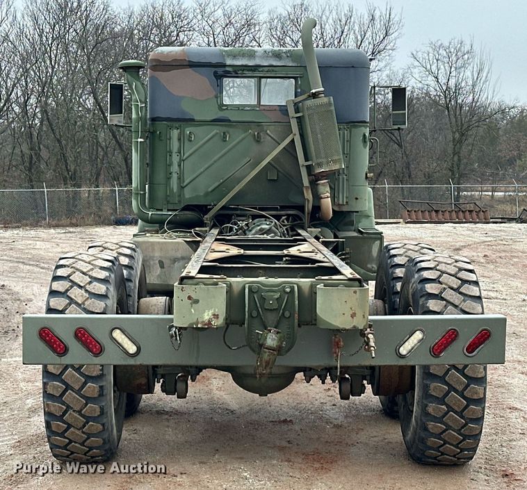 image for item ER4885 1986 AM General M944A1 6X6 truck cab and chassis