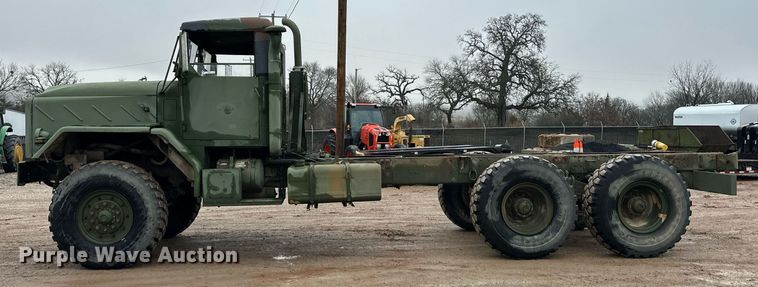 image for item ER4885 1986 AM General M944A1 6X6 truck cab and chassis