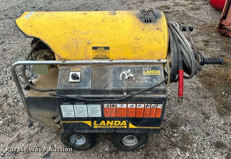image for item ER4886 Landa Hot 2-1500D hot pressure washer