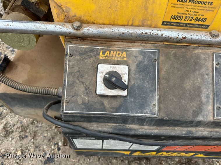 image for item ER4886 Landa Hot 2-1500D hot pressure washer