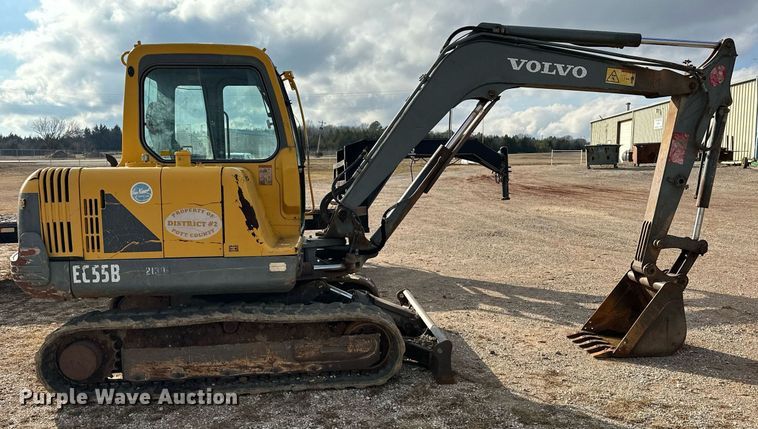 image for item ER4897 2004 Volvo EC55B mini excavator