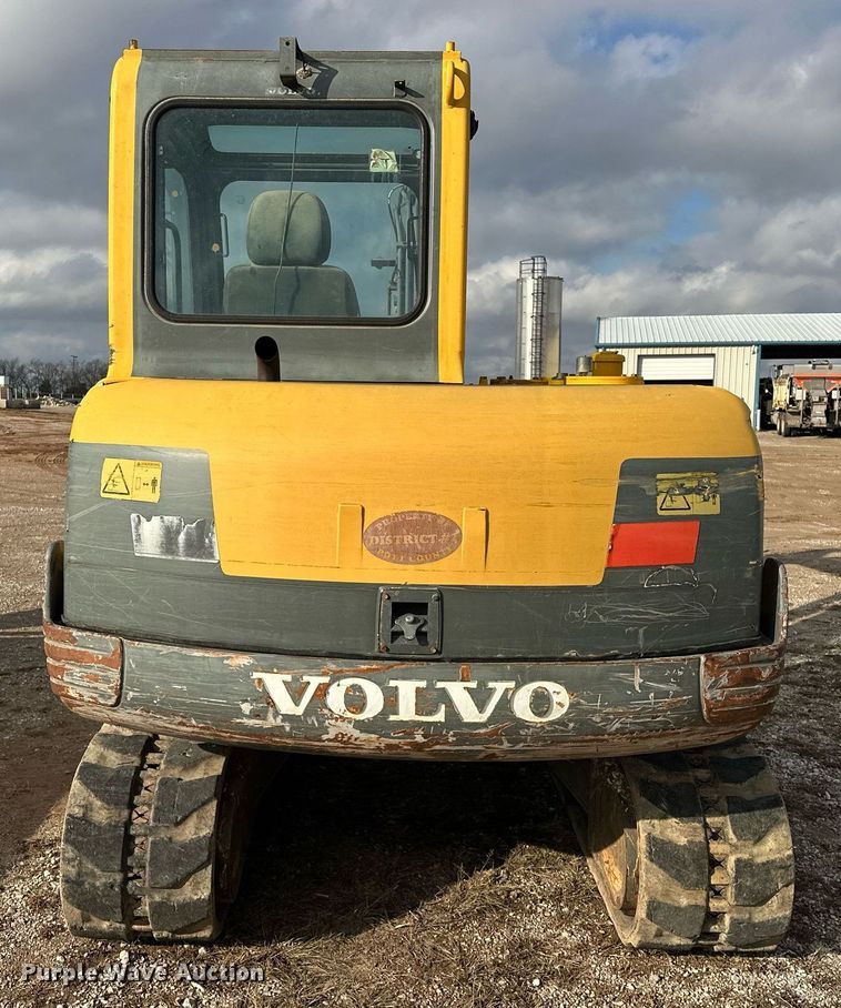image for item ER4897 2004 Volvo EC55B mini excavator
