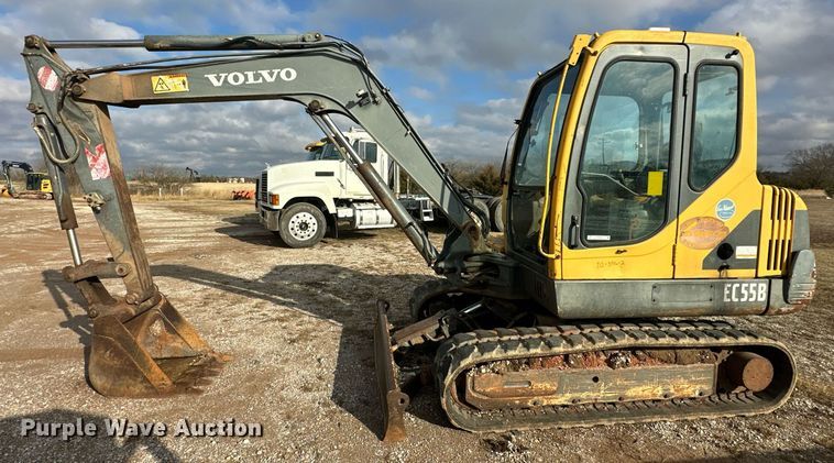image for item ER4897 2004 Volvo EC55B mini excavator