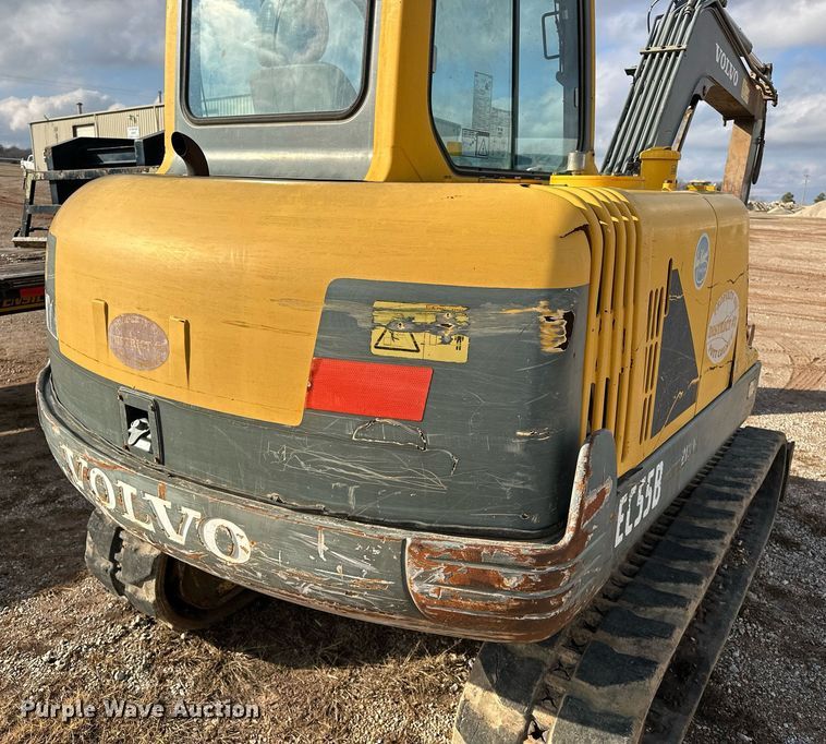 image for item ER4897 2004 Volvo EC55B mini excavator