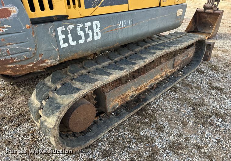 image for item ER4897 2004 Volvo EC55B mini excavator