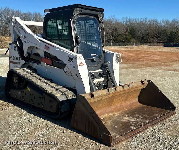 image for item ER4919 2014 Bobcat T870 tracked skid steer loader