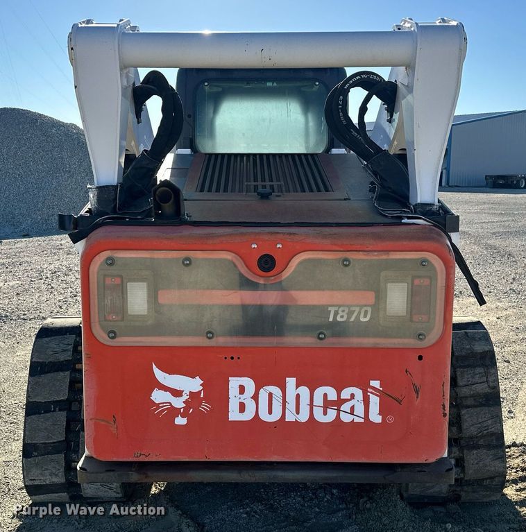 image for item ER4919 2014 Bobcat T870 tracked skid steer loader