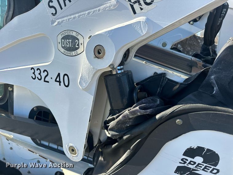 image for item ER4919 2014 Bobcat T870 tracked skid steer loader