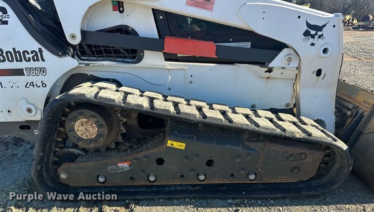 image for item ER4919 2014 Bobcat T870 tracked skid steer loader