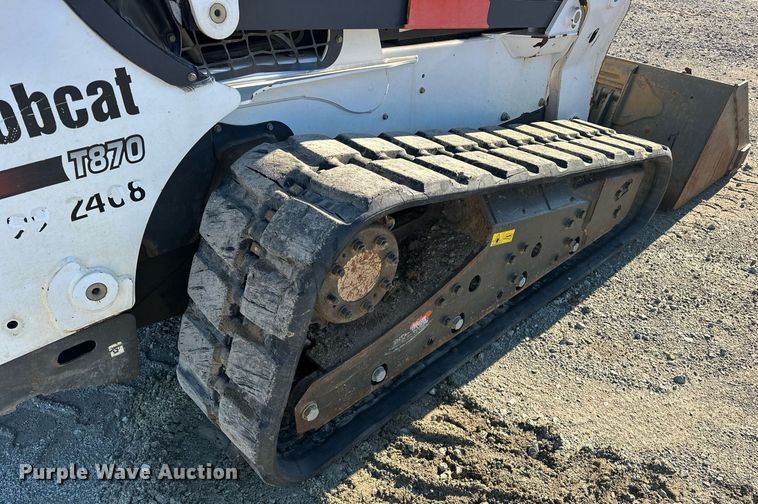 image for item ER4919 2014 Bobcat T870 tracked skid steer loader