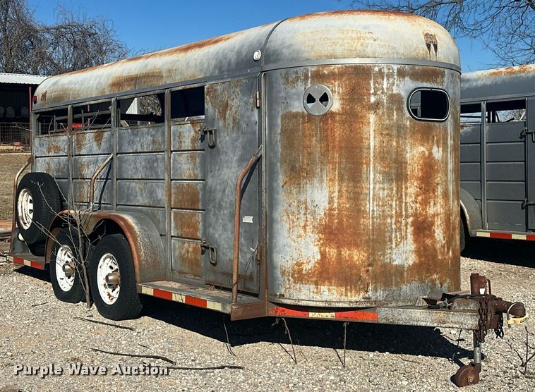 image for item ER4929 1994 W-W Trailers livestock trailer