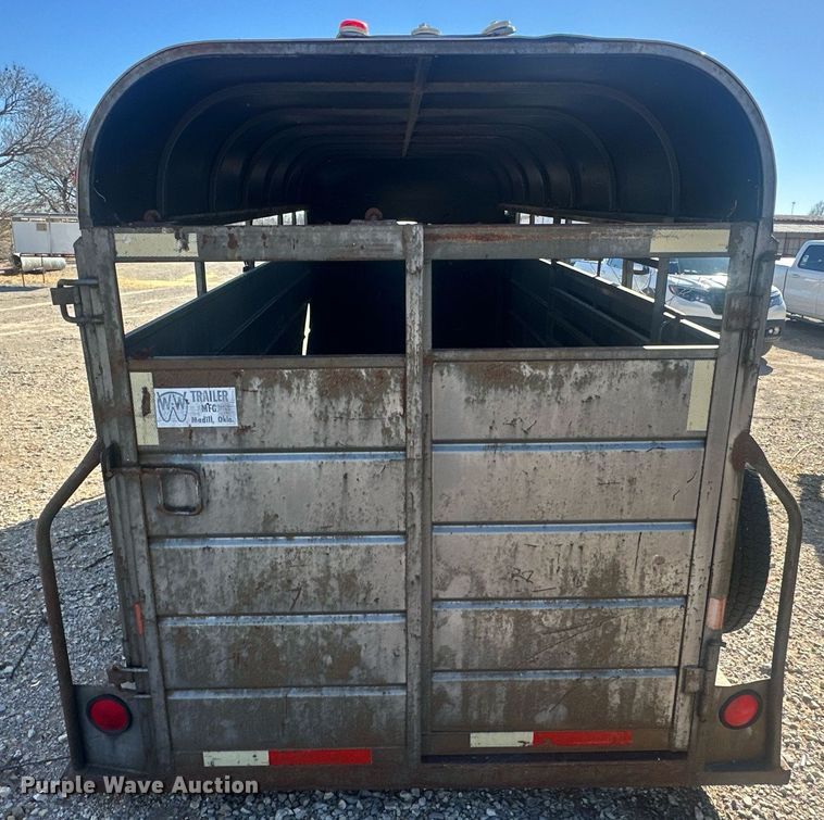 image for item ER4929 1994 W-W Trailers livestock trailer