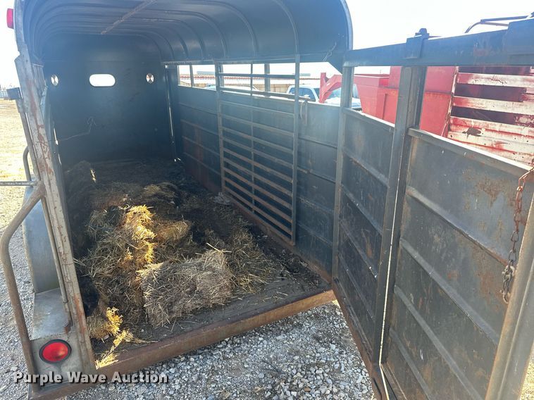image for item ER4929 1994 W-W Trailers livestock trailer