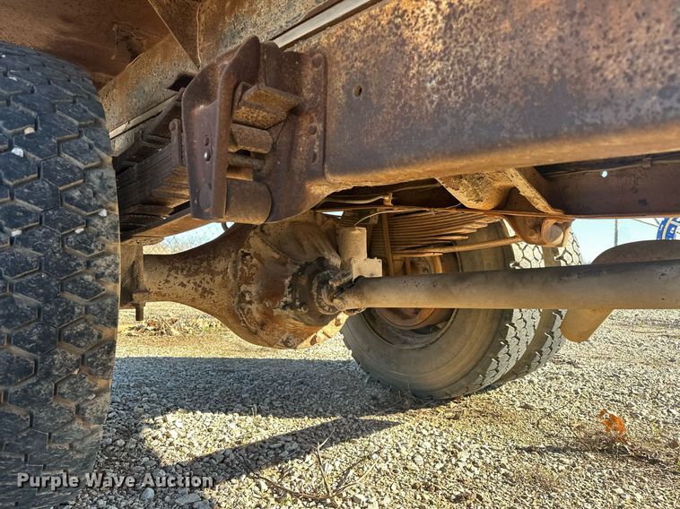 image for item ER4932 1970 Chevrolet C50 flatbed truck