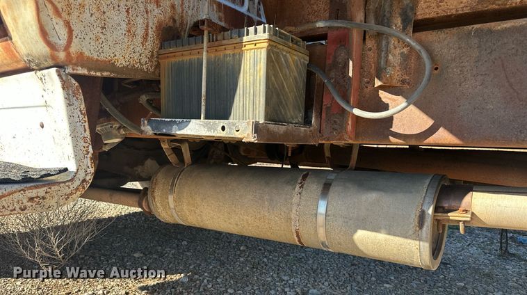 image for item ER4932 1970 Chevrolet C50 flatbed truck