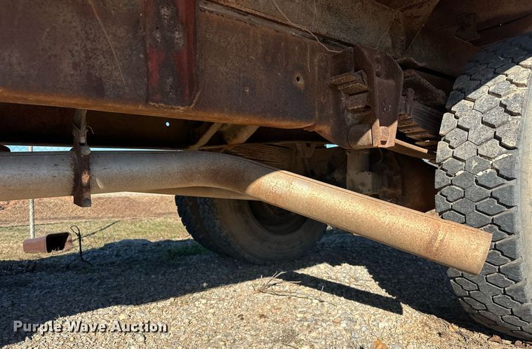 image for item ER4932 1970 Chevrolet C50 flatbed truck