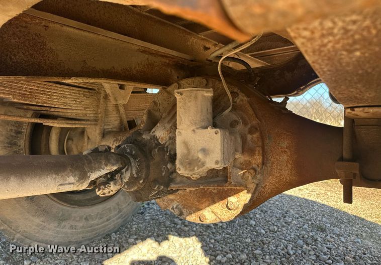 image for item ER4932 1970 Chevrolet C50 flatbed truck