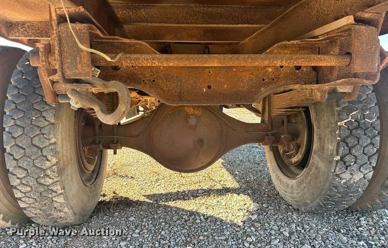 image for item ER4932 1970 Chevrolet C50 flatbed truck