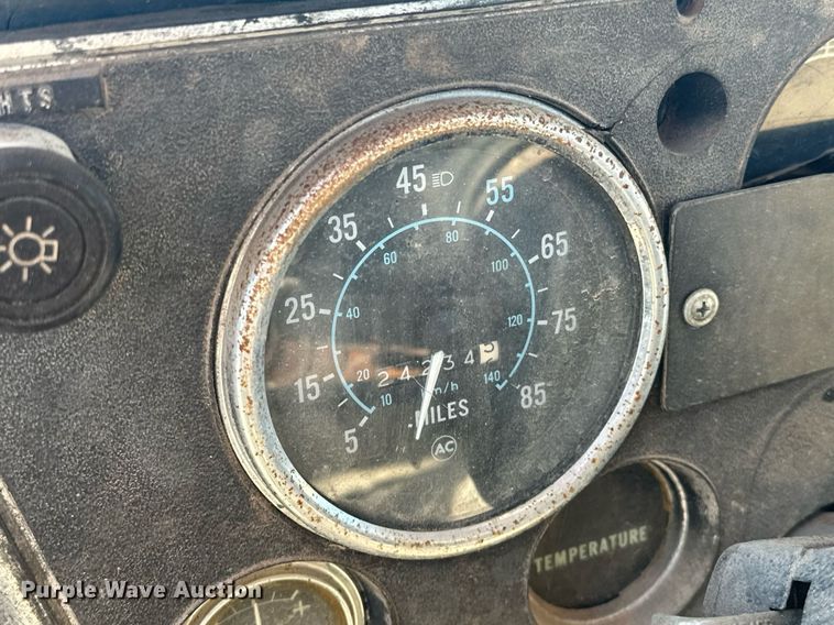 image for item ER4932 1970 Chevrolet C50 flatbed truck