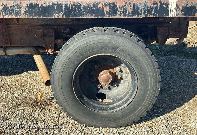 image for item ER4932 1970 Chevrolet C50 flatbed truck