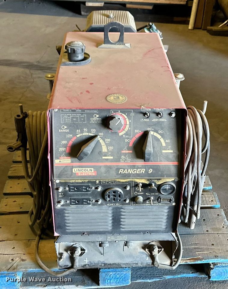 image for item ER8673 Lincoln Ranger 9 welder/generator
