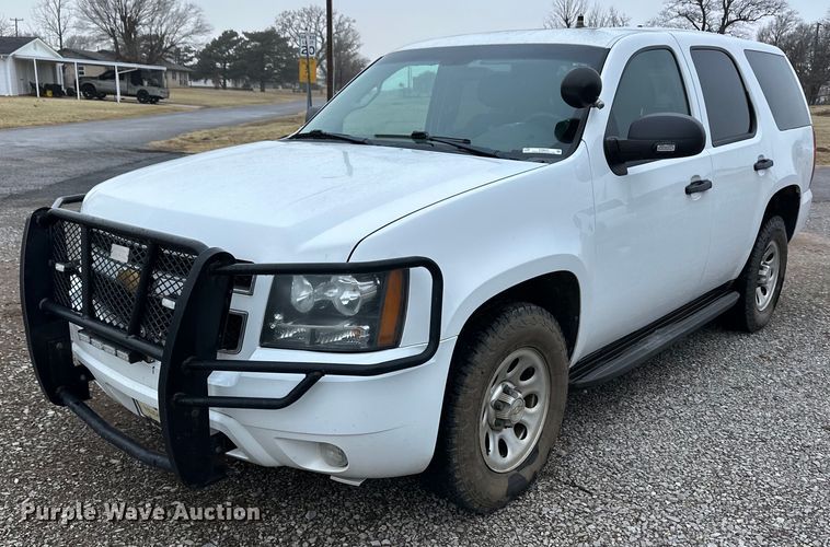 image for item ER8679 2013 Chevrolet Tahoe Police SUV