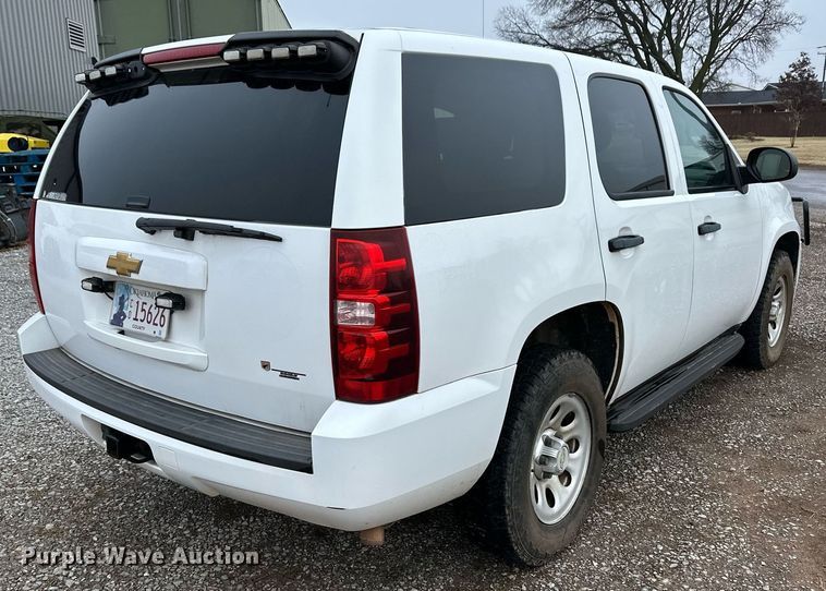 image for item ER8679 2013 Chevrolet Tahoe Police SUV