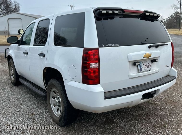 image for item ER8679 2013 Chevrolet Tahoe Police SUV