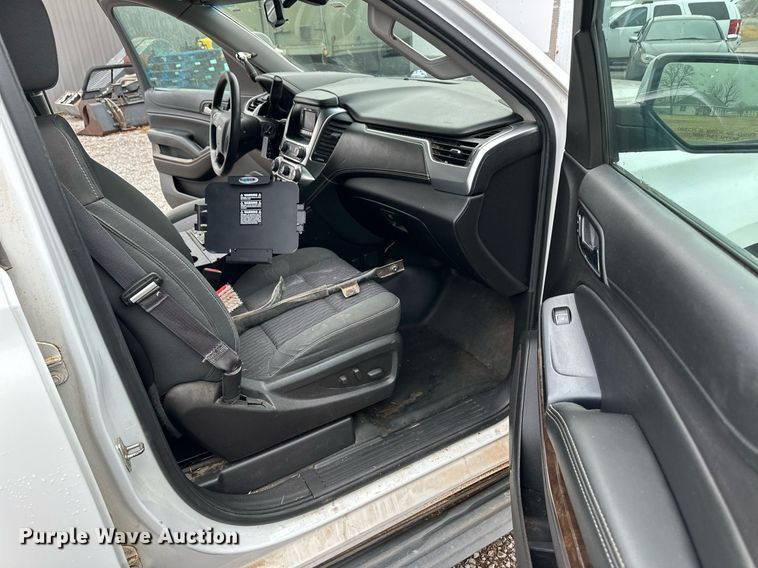 image for item ER8680 2015 Chevrolet Tahoe Police SUV