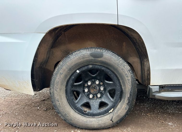 image for item ER8680 2015 Chevrolet Tahoe Police SUV