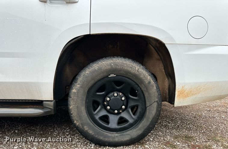 image for item ER8680 2015 Chevrolet Tahoe Police SUV