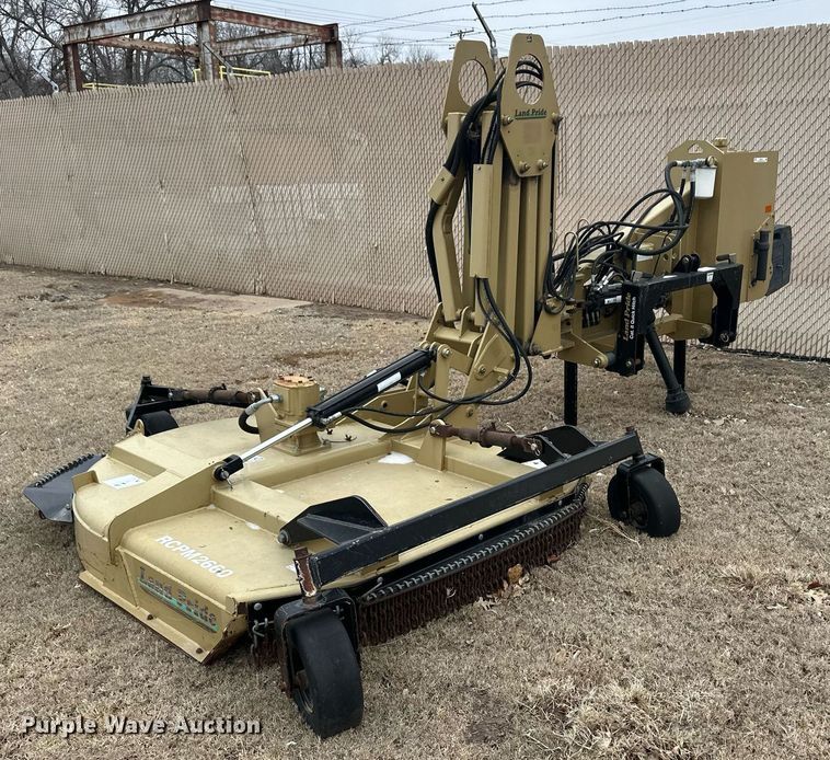 image for item ER8712 Land Pride RCPM2660 side boom rotary mower