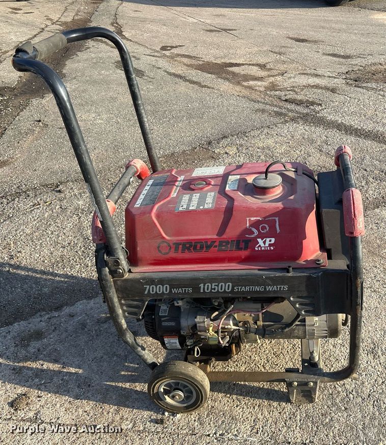 image for item EY9866 Troy-Bilt 030477 generator