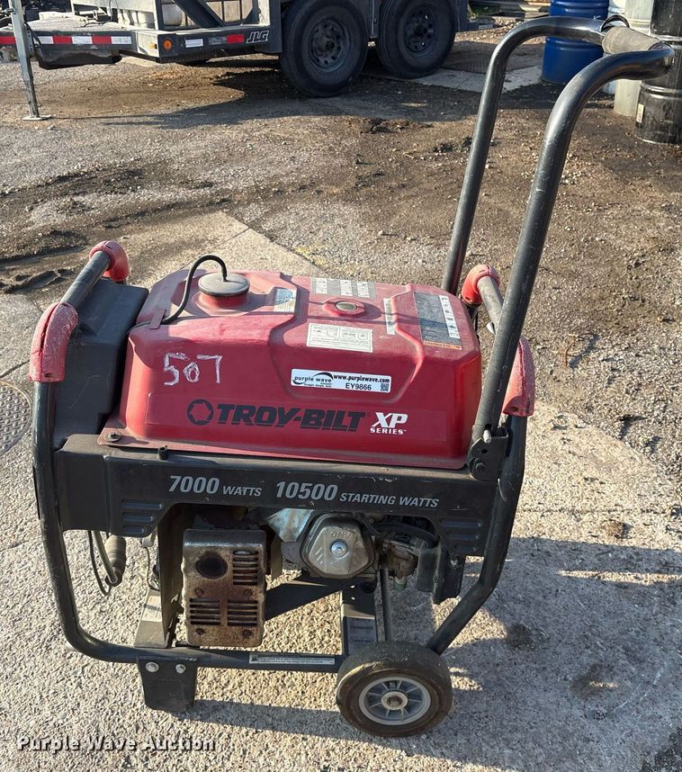 image for item EY9866 Troy-Bilt 030477 generator