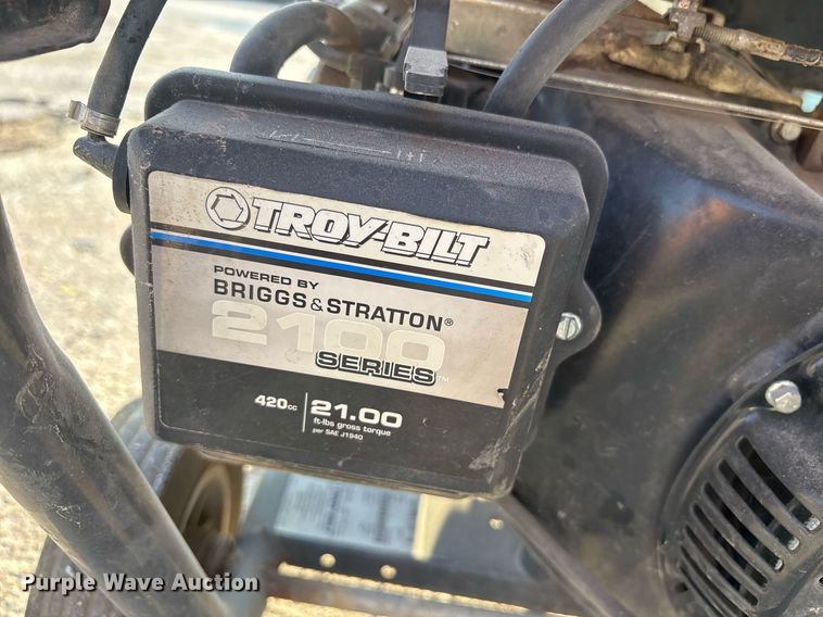 image for item EY9866 Troy-Bilt 030477 generator