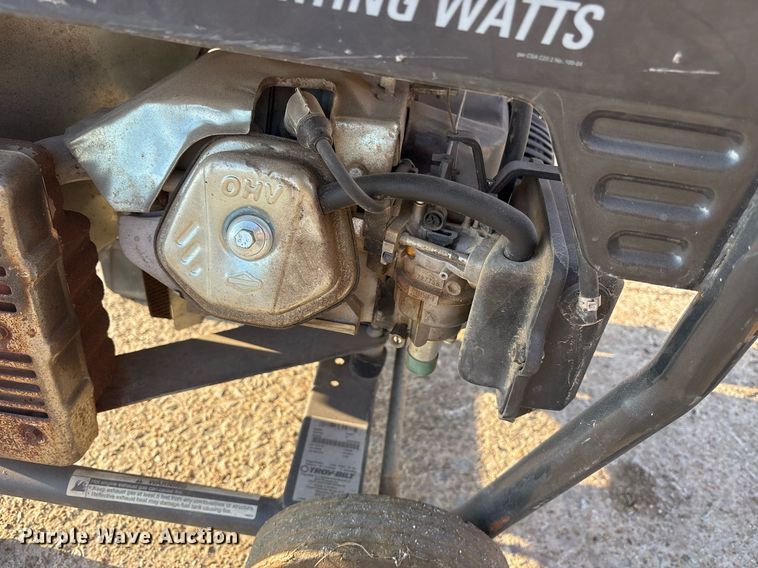 image for item EY9866 Troy-Bilt 030477 generator