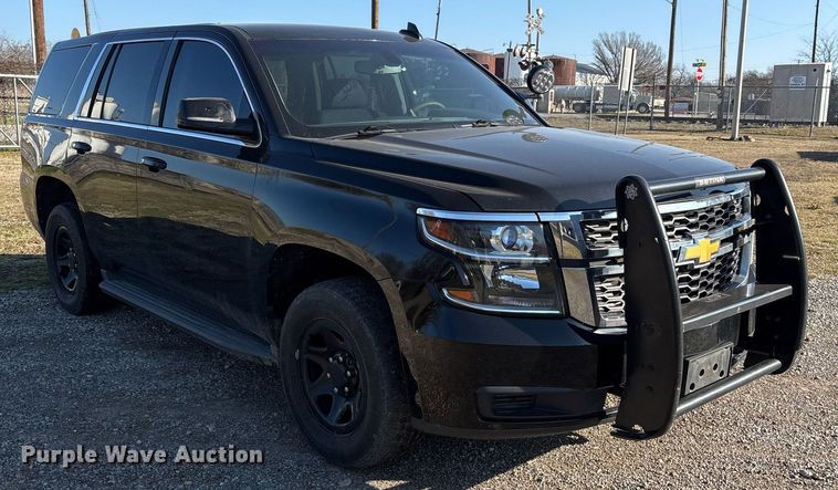 image for item EY9872 2015 Chevrolet Tahoe Police SUV