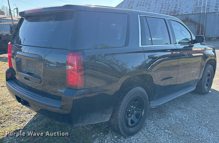 image for item EY9872 2015 Chevrolet Tahoe Police SUV