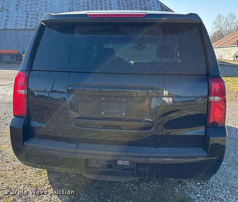 image for item EY9872 2015 Chevrolet Tahoe Police SUV