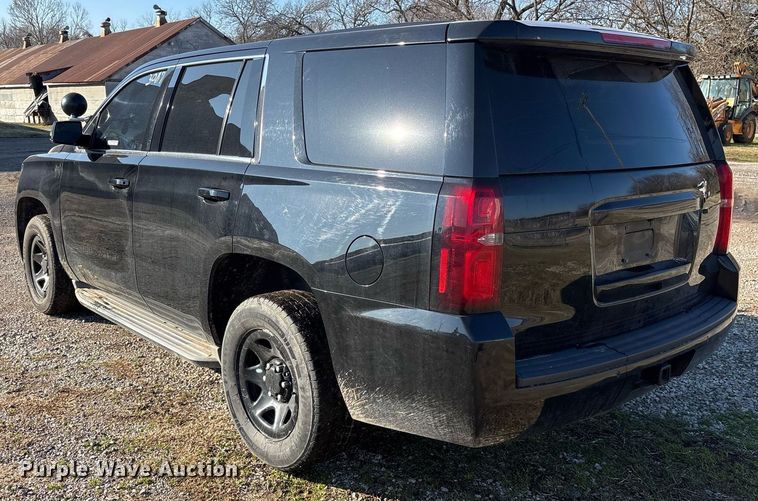 image for item EY9872 2015 Chevrolet Tahoe Police SUV
