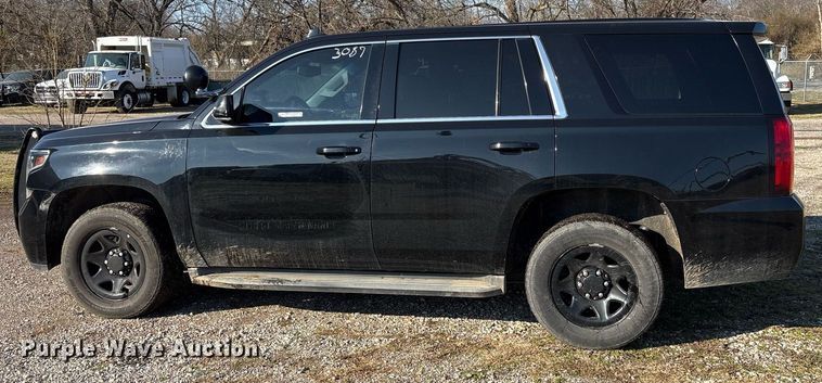 image for item EY9872 2015 Chevrolet Tahoe Police SUV